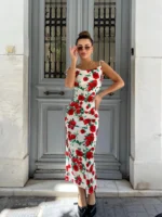 Rose maxi white