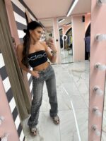 Gray Trouks Jean