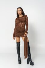 espresso mini dress - Image 4