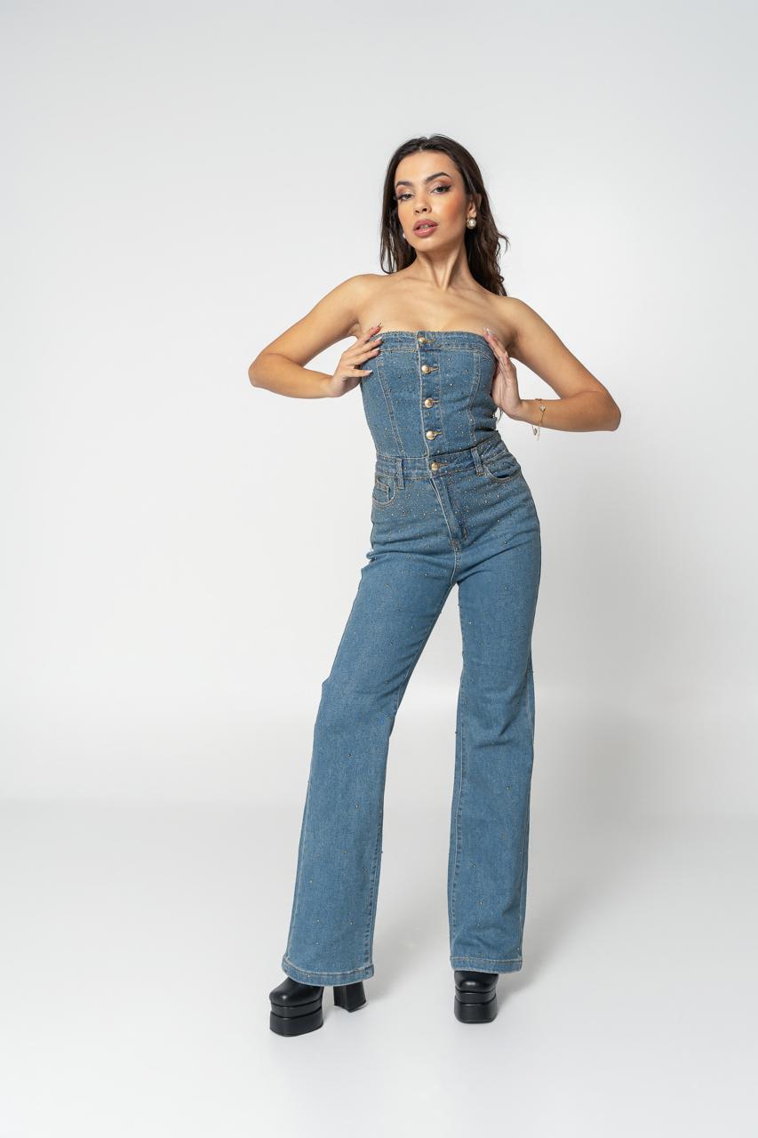 235D48F2-5392-40BE-A9E6-62AEC4B04FA2 nolita jean jumpsuit stras - Image 1