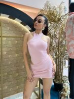 Monaco pink dress - Image 2