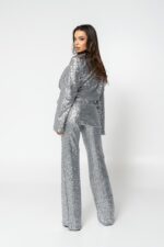 ασημι shine suit set - Image 2