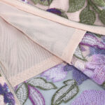 Flower Fiorencia Printed purple dress - Image 6