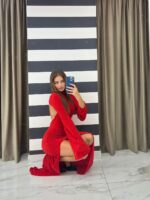 Red Katia dress - Image 3