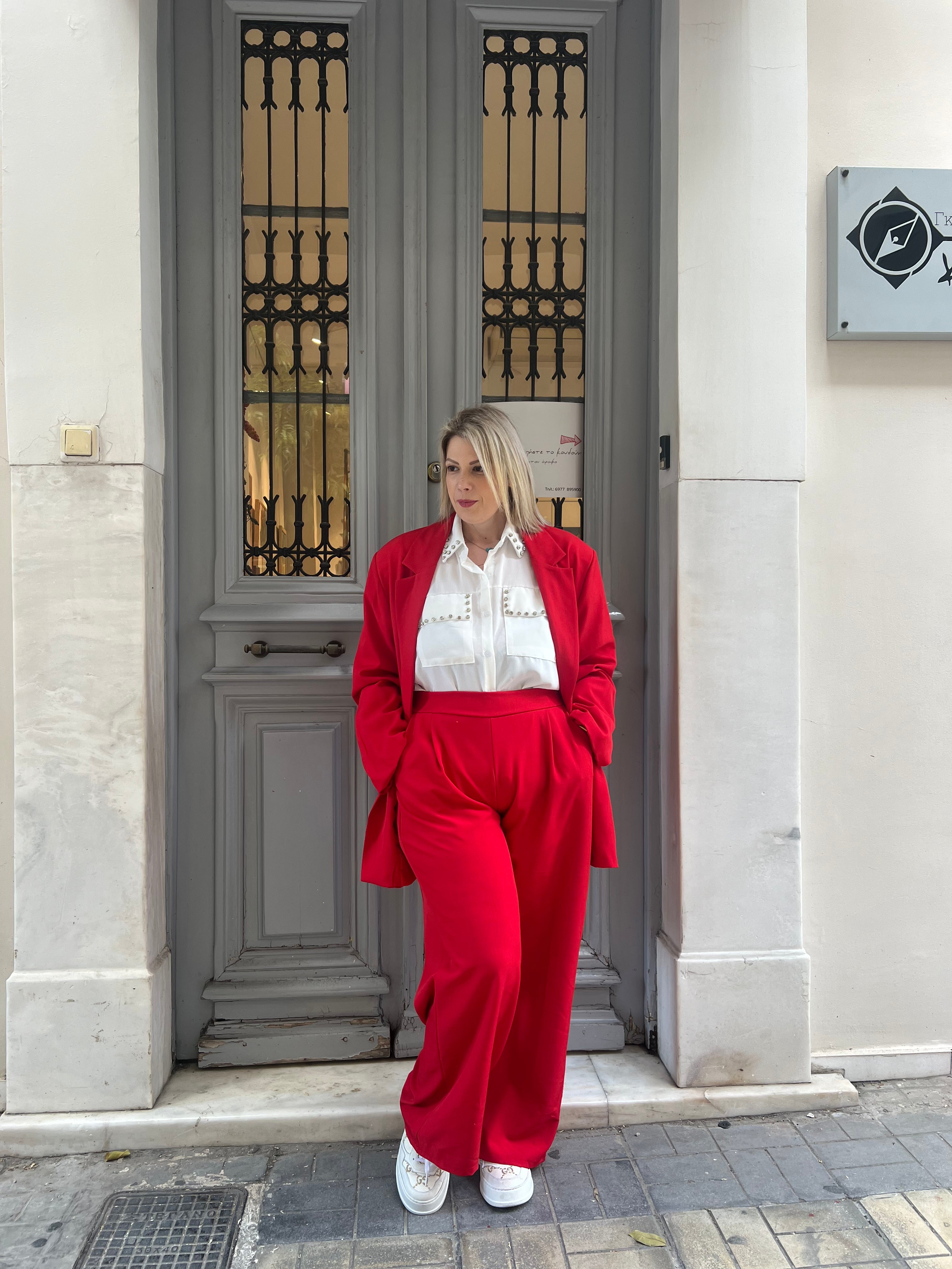IMG-8677 Suit plus size red - Image 1