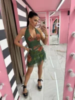 Jessica Green Dress