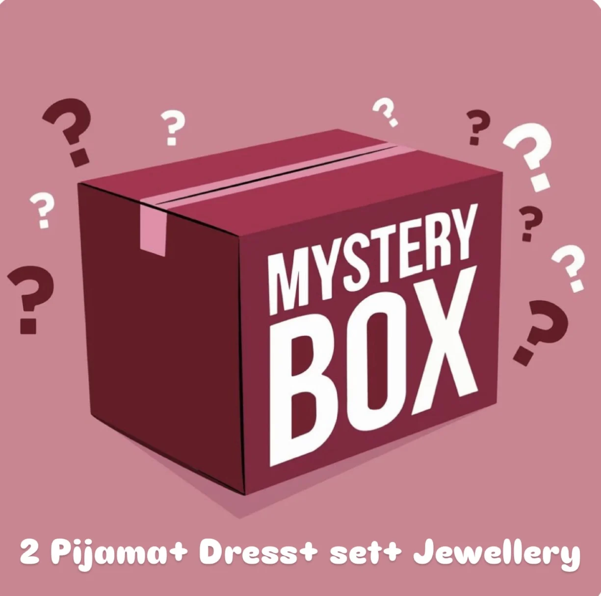0-02-05-cce40be0f5aa5c5abb7c0c5f05949cac9729eaa2a6e9803b0652c944ca175d6c_21db956f2da Mystery Box 2 Pijamas Set & Dress & Jewellery - Image 1