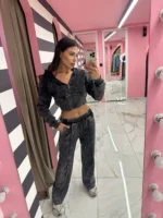 Leila black set