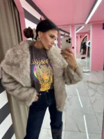 Cozy Beige Eco Fur