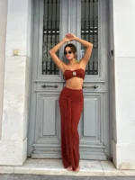 Glam Night Set – Κεραμιδί - Image 2