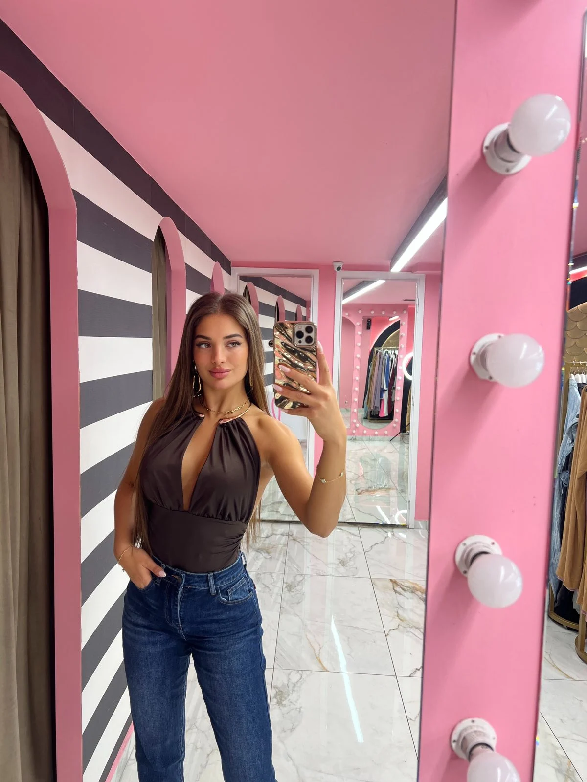 0-02-05-0de6f7fb4bdfe36f3789ba29267ce521cb4ff18cec513f560259596ed807fb7f_2227337f3b6 Mocha Dream Bodysuit - Image 1