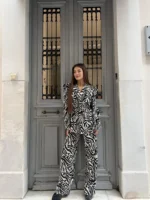 Zebra Glam Suit