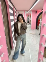 “Cocoa Rebel” Jacket - Image 4