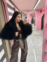 Fuzzy Diva Jacket