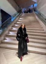 Royal Noir Fur Coat