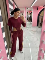 Wine Sprint Pants
