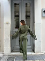 Wild Fringe Khaki Set - Image 3