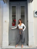 Grey Flow Pants