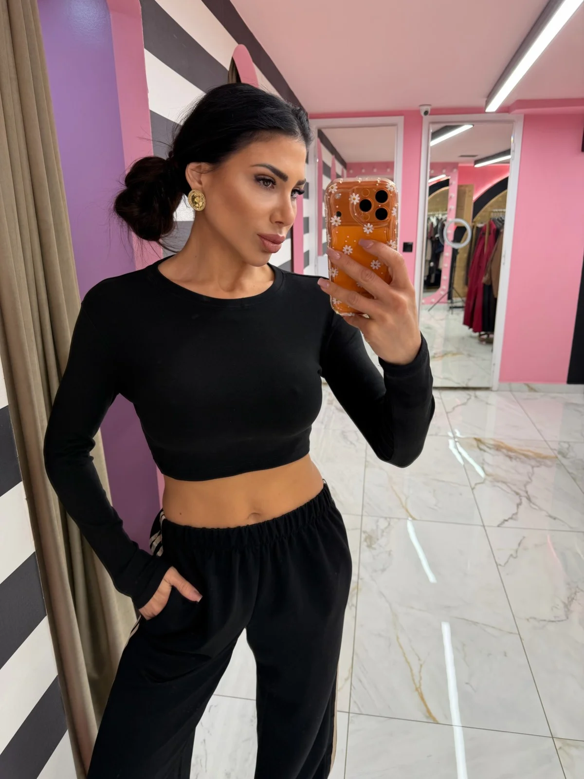 0-02-05-c448f3ae9acad31d3693bfe1b7f0764f85ce3de1c6cfdefa7ea9225138bd5da3_2235740a17b Midnight Flex Top - Image 1