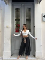 Black Flow Pants