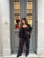 Midnight Marble Blazer