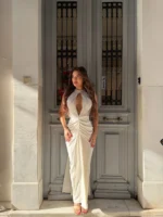 Maxi Dress  Ivory Glow