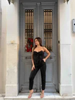 Black Sculpt Tailored Pants