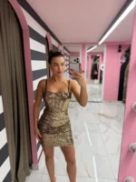 Golden Mocha Dress