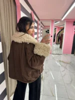 Jacket  Brown Teddy - Image 2