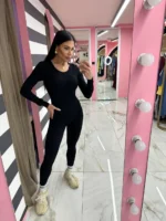 FlexFit Ribbed Jumpsuit - Image 5