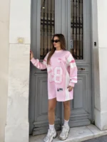 Sporty Chic Mini Dress