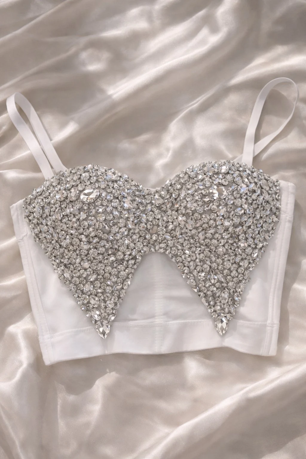 0-02-05-8d15c121b70cf3bcbfc2ece1160e99560d2dff2cdb2d179cd704ba8d0bd2750e_22112dd8243 Diamond Glow Corset Top - Image 1