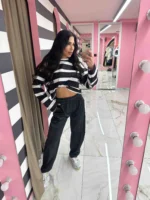 Stripe Lounge Set