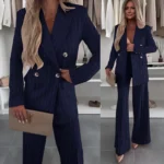 Power Pinstripe Suit Set - Image 5
