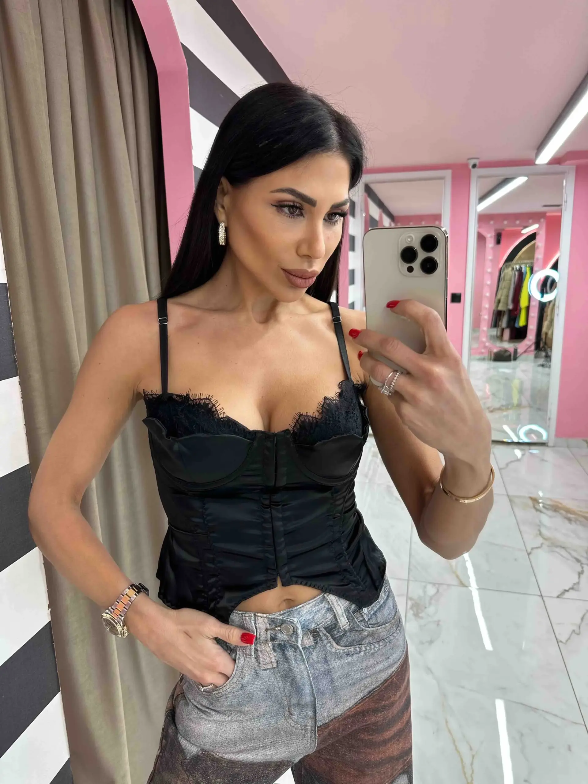 0-02-05-04cde6ba6985fa15d27a37fd613a4c3fed1fe8e09022b8177bfbd1df7473162d_221adf52ea6 Lace Corset Top - Image 1