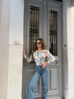 Floral Shape Bodysuit - Image 4