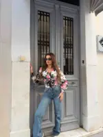 Floral Shape Bodysuit