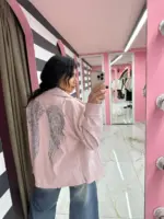 Angel Wings Denim Jacket - Image 4