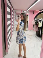Blossom Belle Mini Dress - Image 4