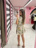 Blossom Belle Mini Dress - Image 2