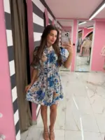Blossom Belle Mini Dress - Image 3