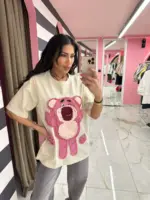 Teddy Pink Mood Tee - Image 3