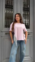 Shine Fringe Top