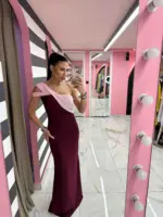 Goddess Drape Maxi Dress