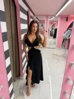 Esmeralda Ruffle Maxi Dress - Image 8