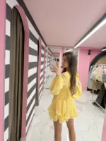 Sunshine Ruffle Mini Dress - Image 2