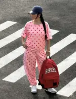Polka Dot Casual Set