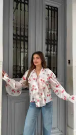 Cherry Romance Top