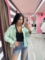 Angel Wings Denim Jacket - Image 2