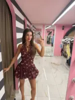 Midnight Blossom Dress - Image 4